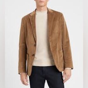 Banana Republic Modern Fit Brown Corduroy Italian Blazer 40R